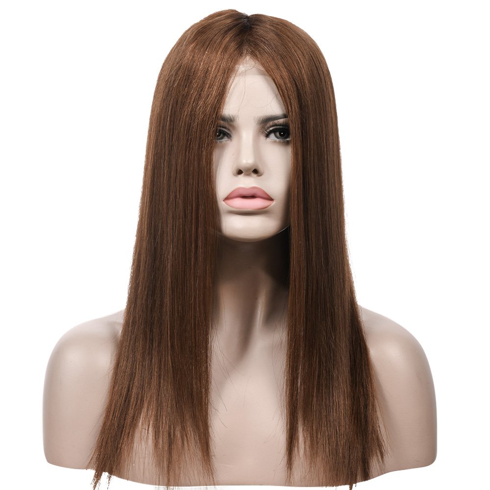 19inch #6812 Fully hand-tied Lace Top wig