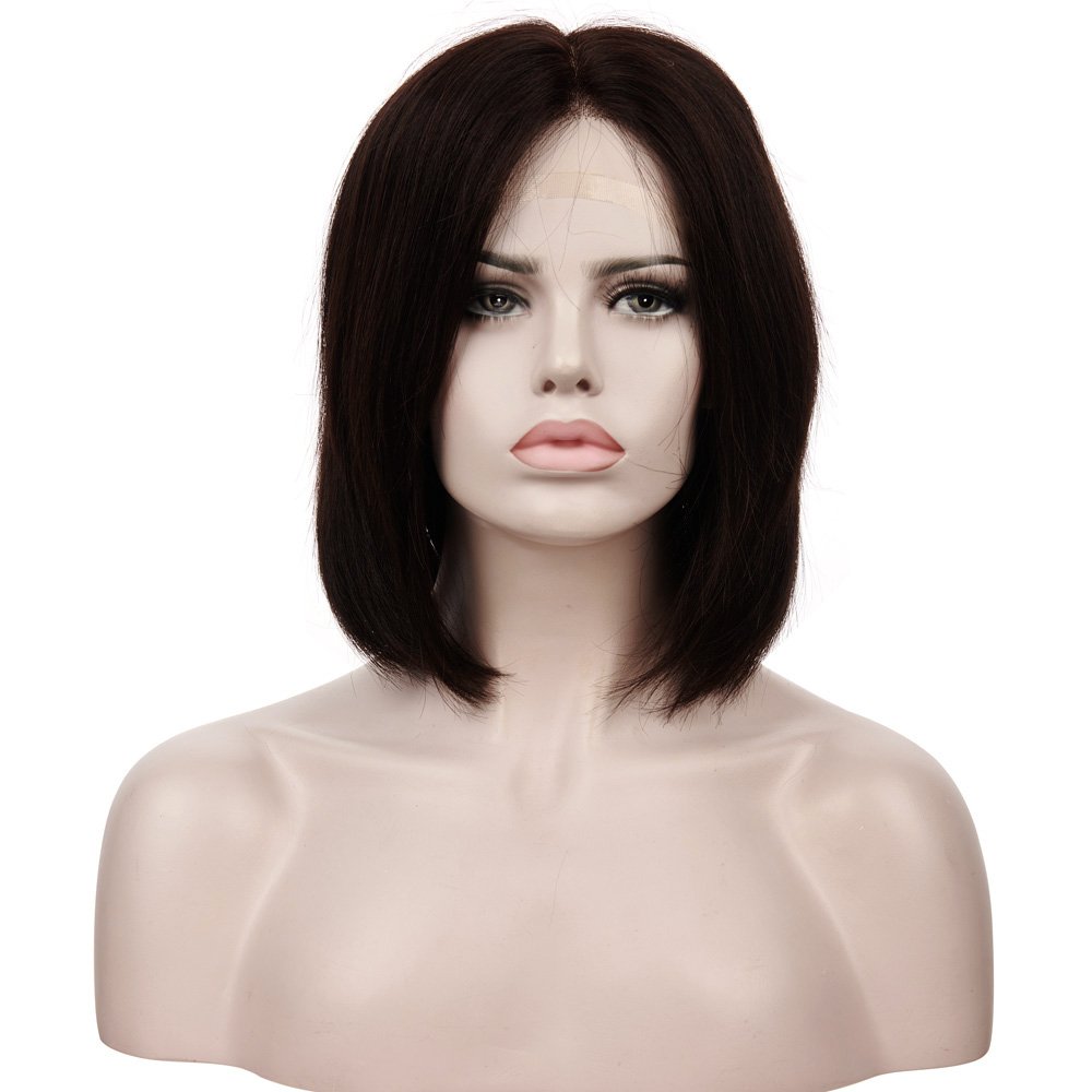 10inch #NB Lace top bob wig