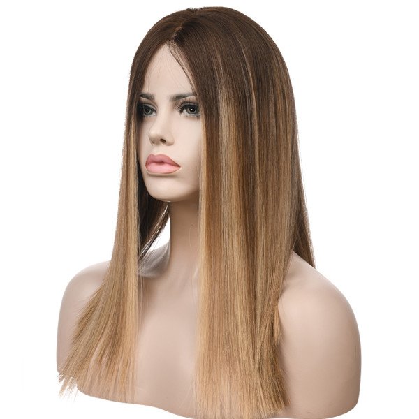 18inch #SN16 Jewish Lace Top Wig