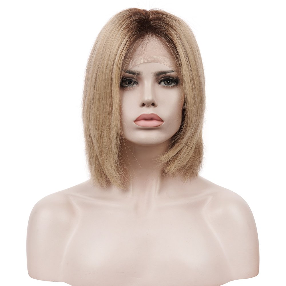 10inch #B62 Lace top bob wig