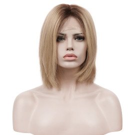 10inch #B62 Lace top bob wig