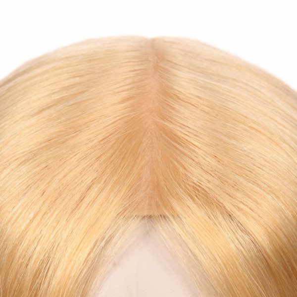 18inch #D1 Full injected silk topper