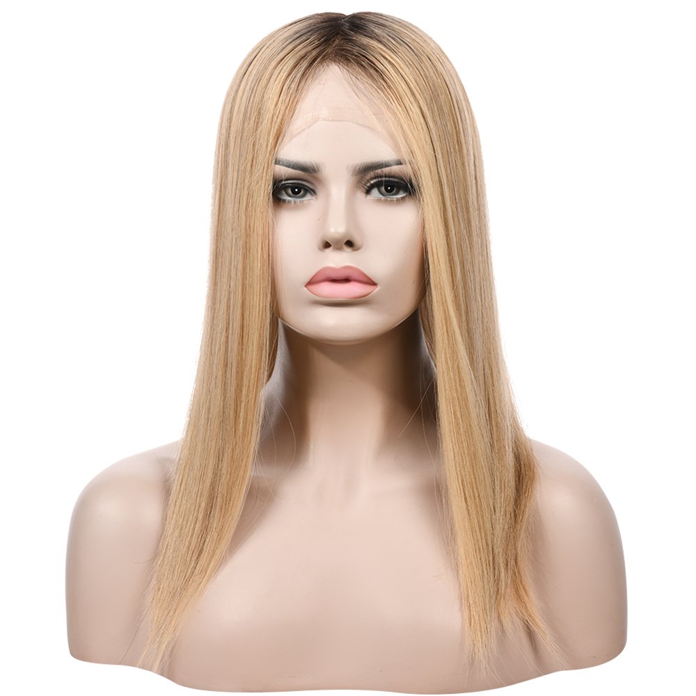 18inch #B62 Jewish Silk Top wig