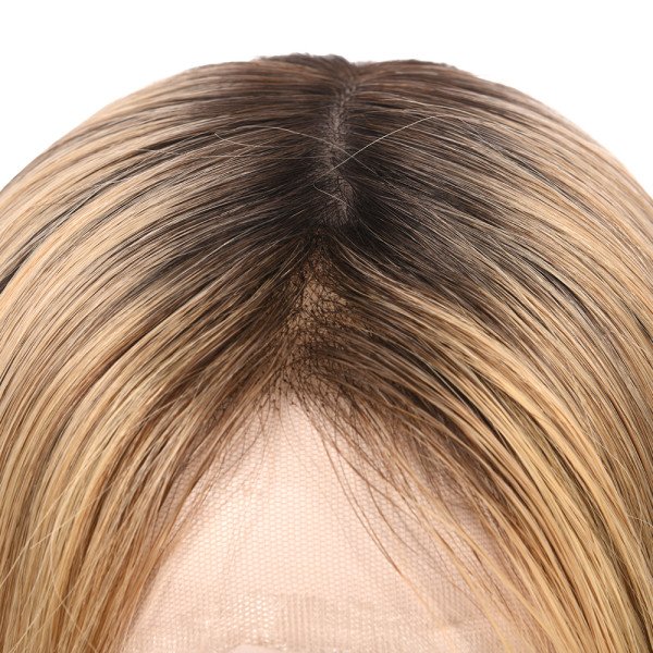 18inch #B62 Jewish Silk Top wig