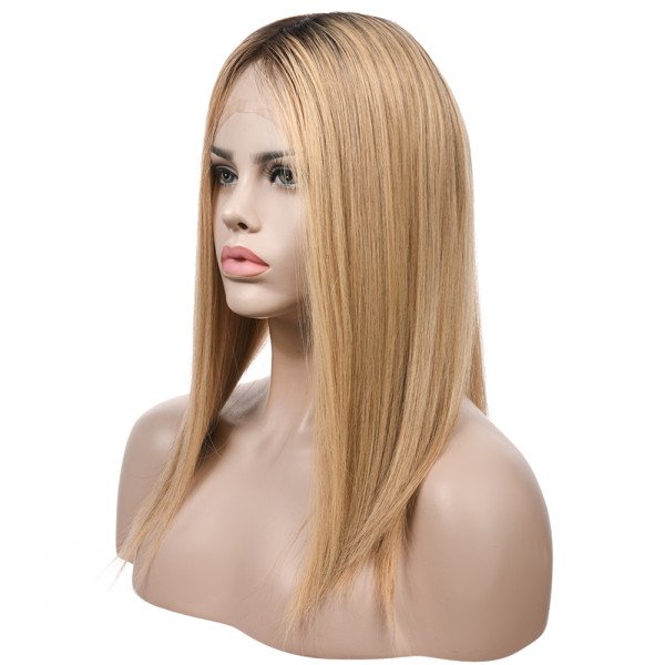 18inch #B62 Jewish Silk Top wig
