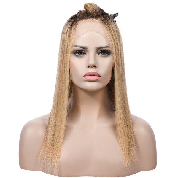 18inch #B62 Jewish Silk Top wig