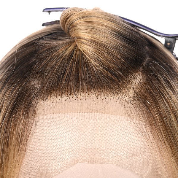 18inch #B62 Jewish Silk Top wig