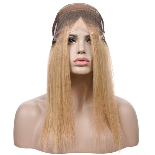 18inch #B62 Jewish Silk Top wig