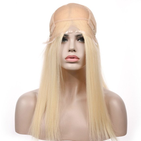 19inch #613 Fully hand-tied Lace Top wig
