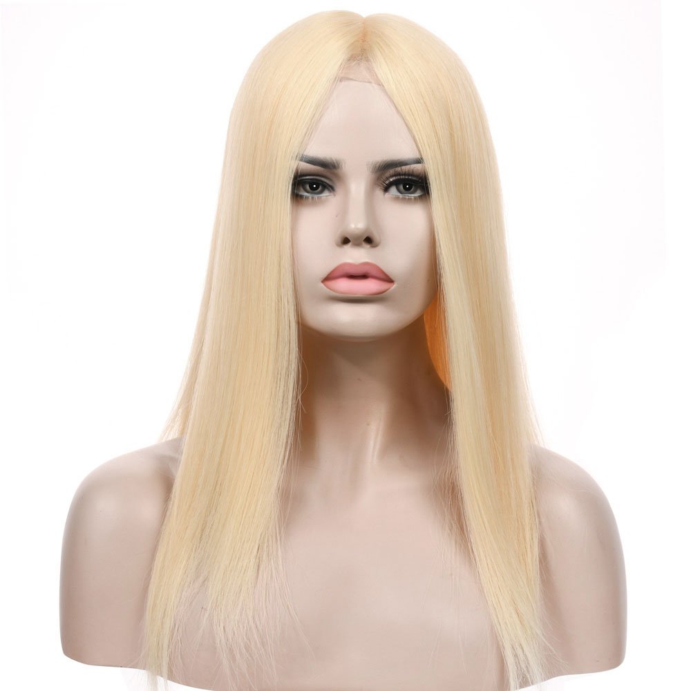 19inch #613 Fully hand-tied Lace Top wig