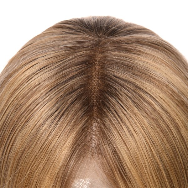 19inch #B62 Fully hand-tied Lace Top wig