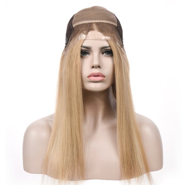 19inch #B62 Fully hand-tied Lace Top wig