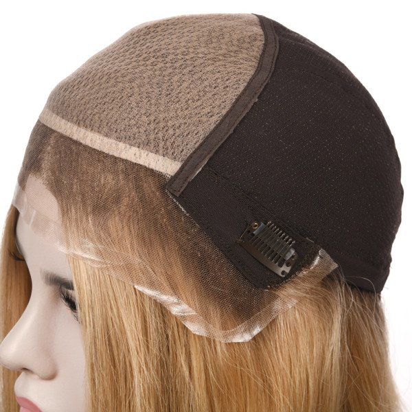 19inch #B62 Fully hand-tied Lace Top wig