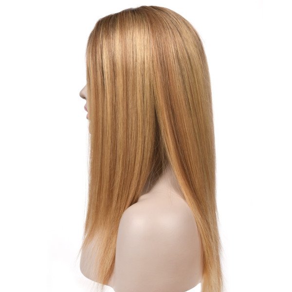 19inch #BXJ Fully hand-tied Lace Top wig