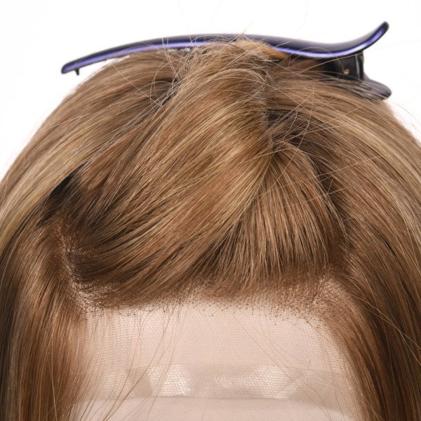 19inch #BXJ Fully hand-tied Lace Top wig