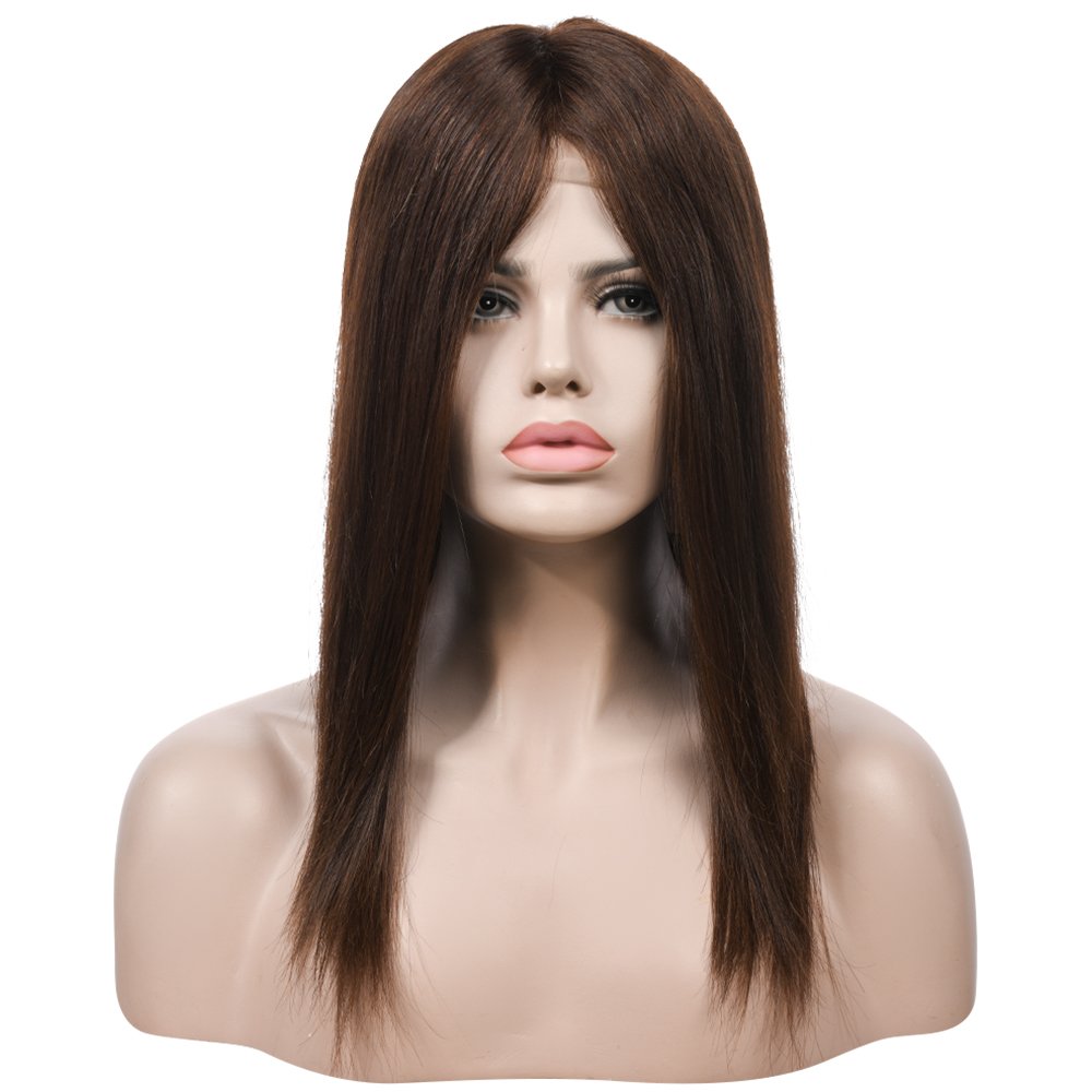 18inch #N2 Silk Top wig