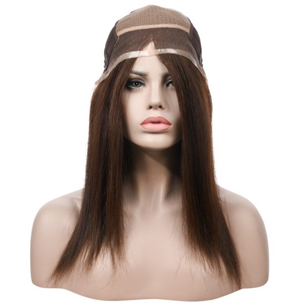 19inch #N2 Fully hand-tied Lace Top wig