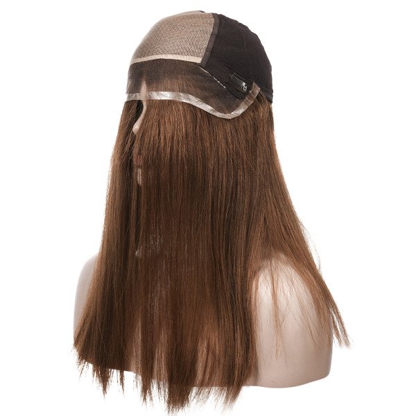 19inch #N6 Fully hand-tied Lace Top wig