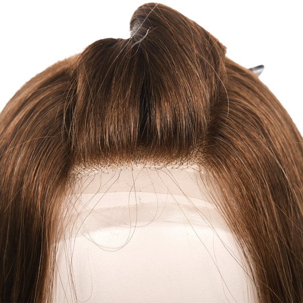 19inch #N6 Fully hand-tied Lace Top wig