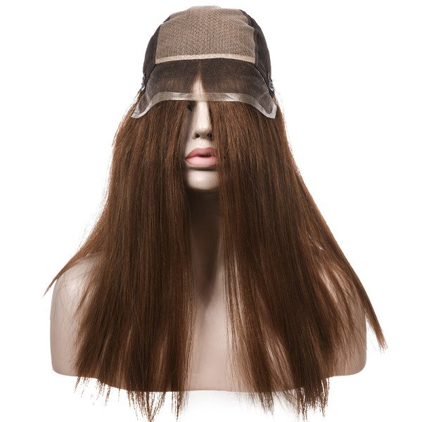 19inch #N6 Fully hand-tied Lace Top wig