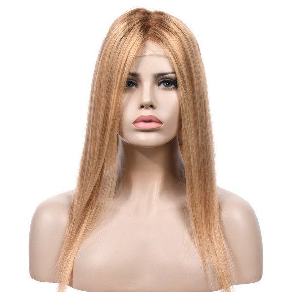 19inch #SIC Fully hand-tied Lace Top wig