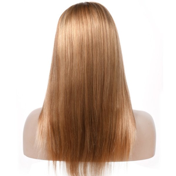 19inch #SIC Fully hand-tied Lace Top wig