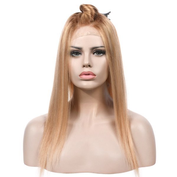 19inch #SIC Fully hand-tied Lace Top wig