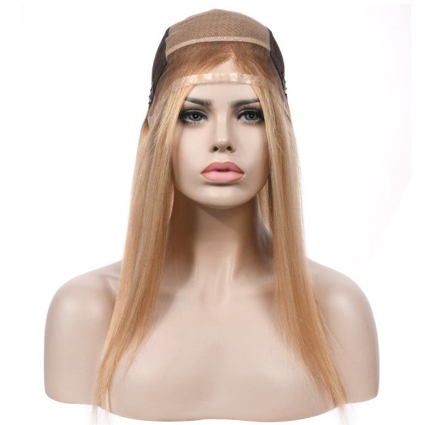 19inch #SIC Fully hand-tied Lace Top wig