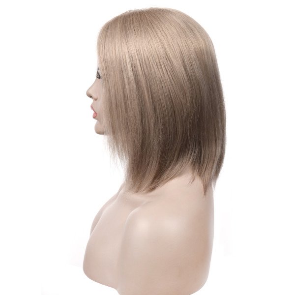 12inch #GREY Lace Top wig 