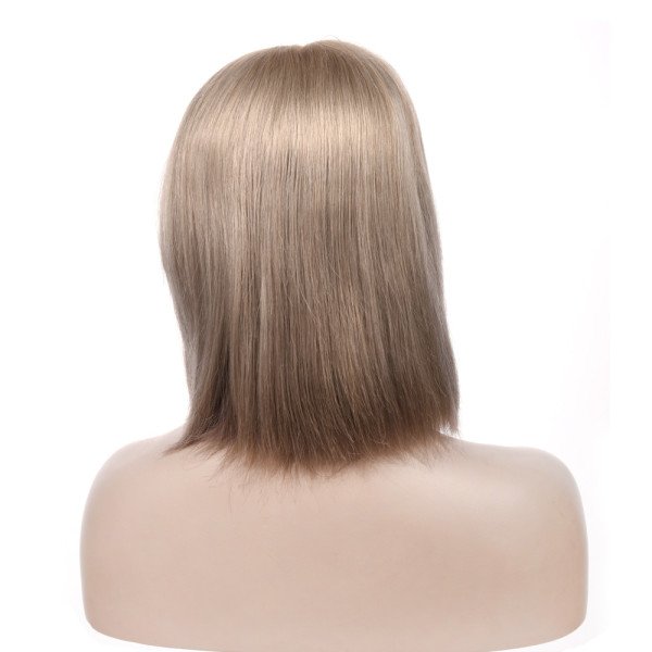 12inch #GREY Lace Top wig 