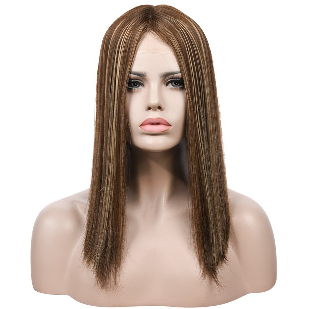 18inch #A119 Silk Top wig