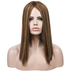 18inch #A119 Silk Top wig