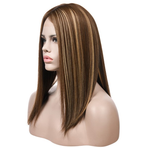 18inch #A119 Silk Top wig