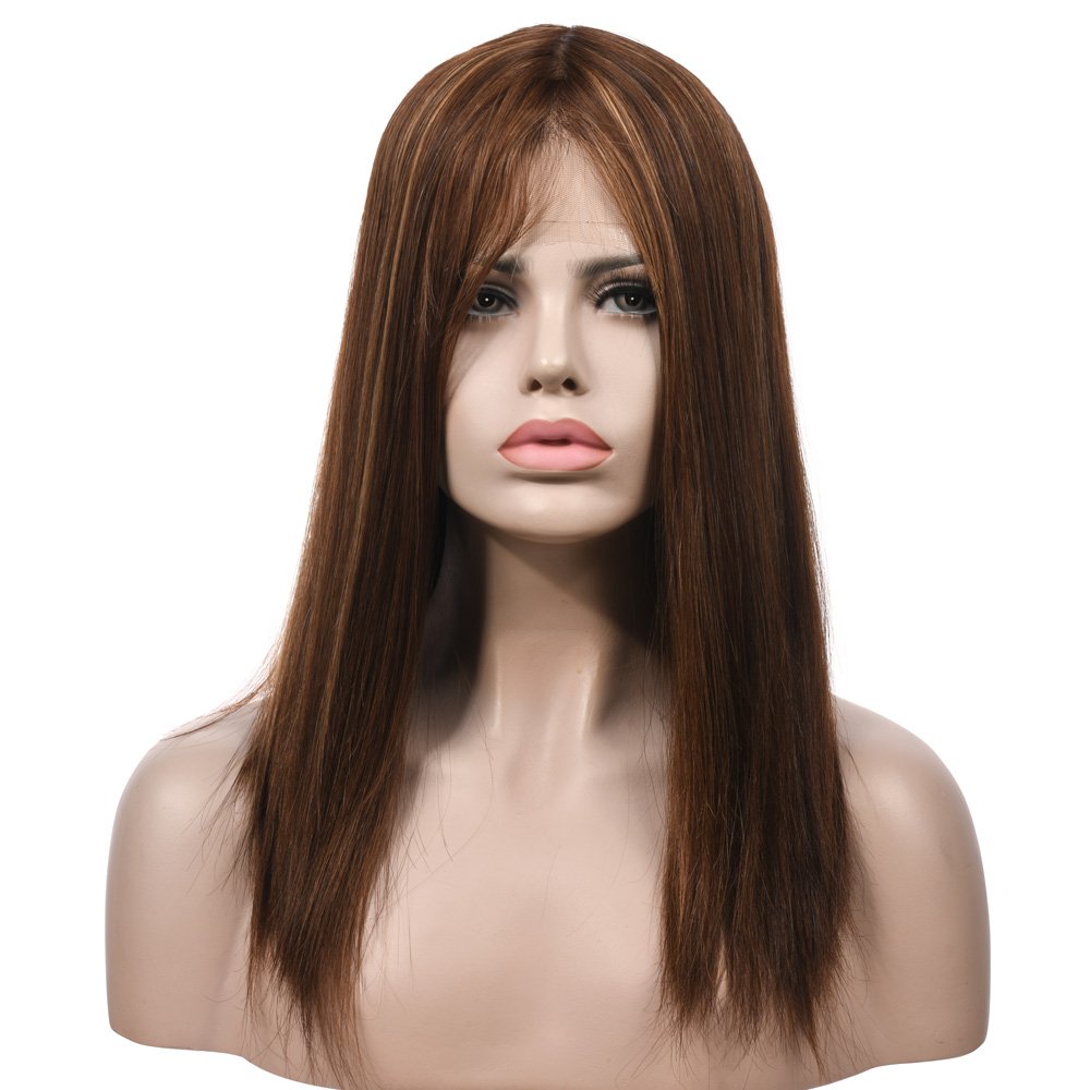 18inch #A917 Silk Top wig