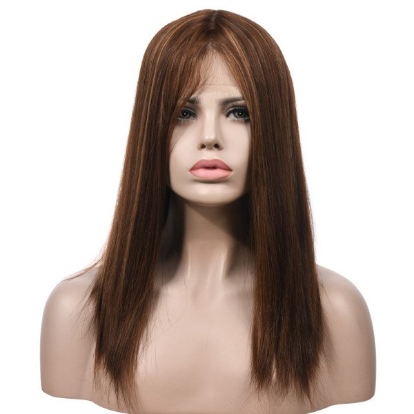18inch #A917 Silk Top wig