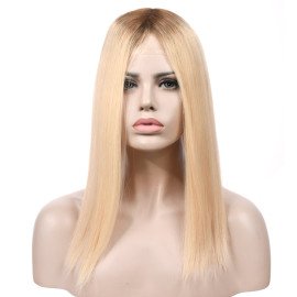 18inch #B60 Silk Top wig