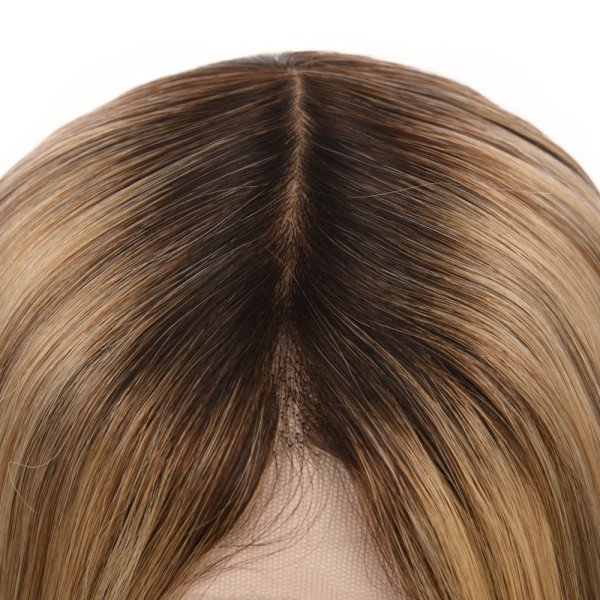 18inch #B62 Silk Top wig