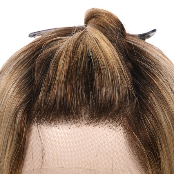 18inch #B62 Silk Top wig
