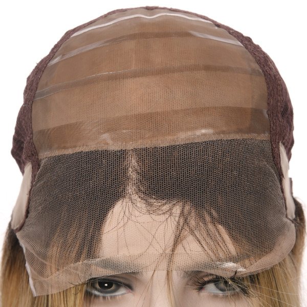 18inch #B62 Silk Top wig