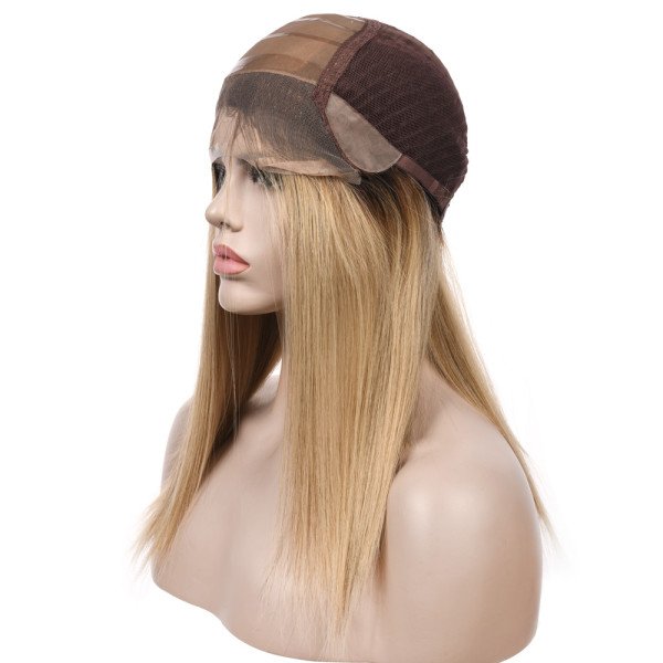 18inch #B62 Silk Top wig