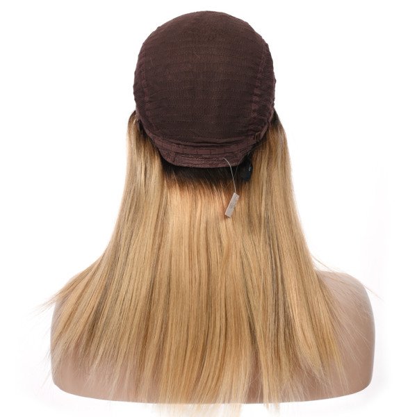 18inch #B62 Silk Top wig