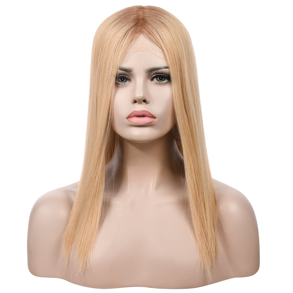 18inch #SU Silk Top wig