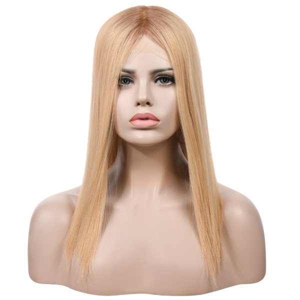 18inch #SU Silk Top wig