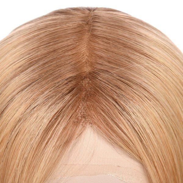 18inch #SU Silk Top wig