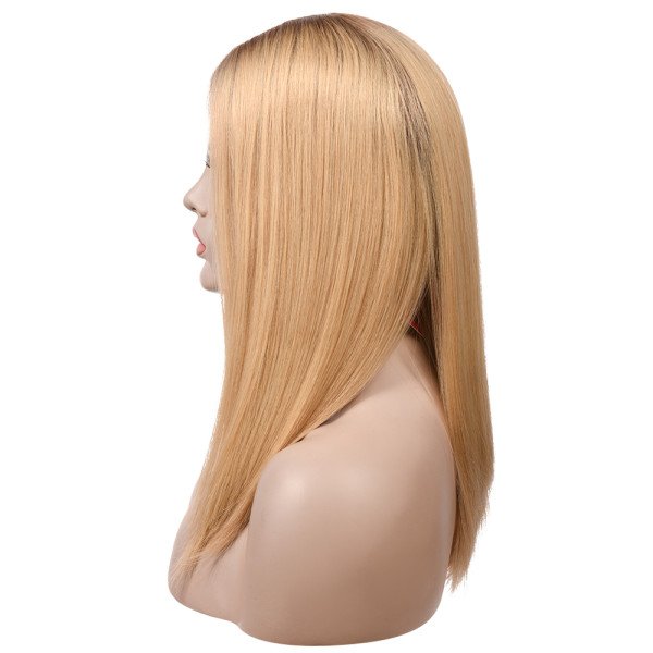 18inch #SU Silk Top wig