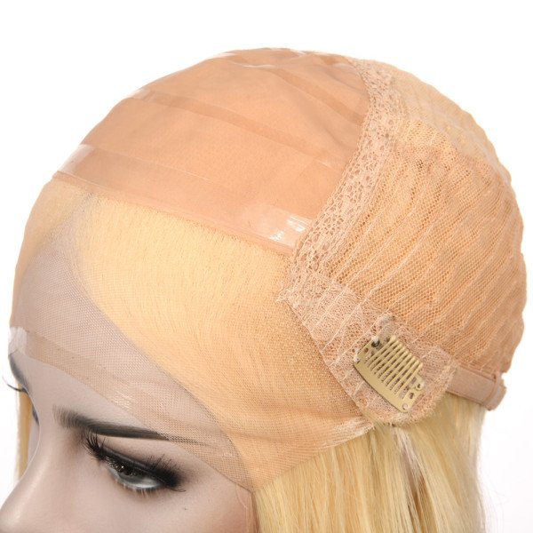 18inch #613 French Drown Silk Top wig