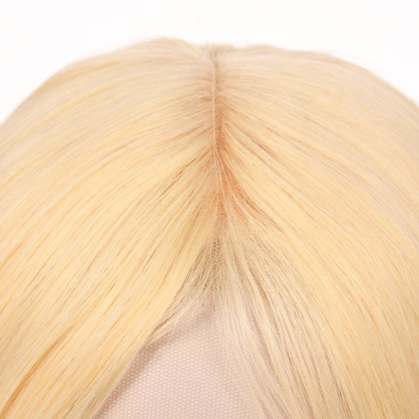 18inch #613 French Drown Silk Top wig
