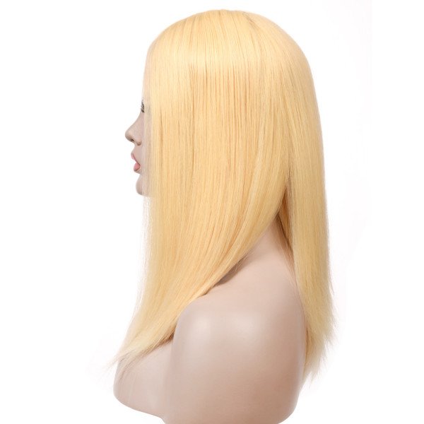 18inch #613 French Drown Silk Top wig