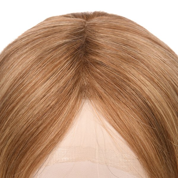 18inch #BXJ French Drown Silk Top wig