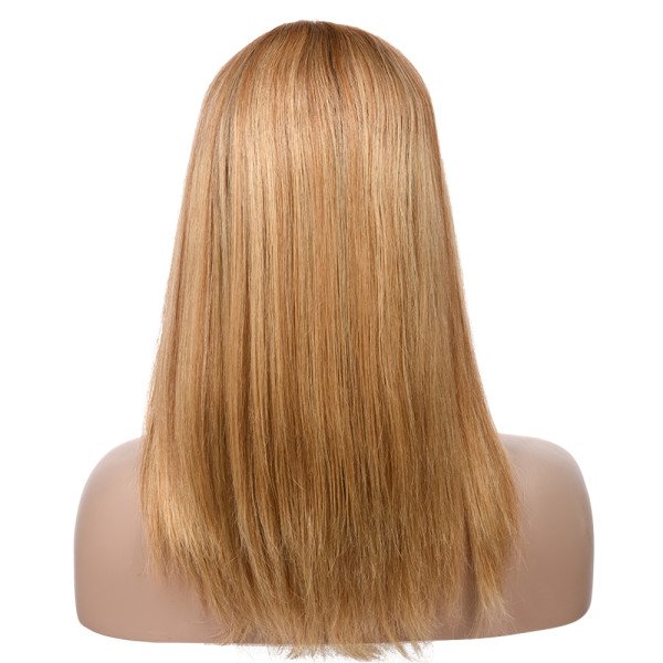 18inch #BXJ French Drown Silk Top wig